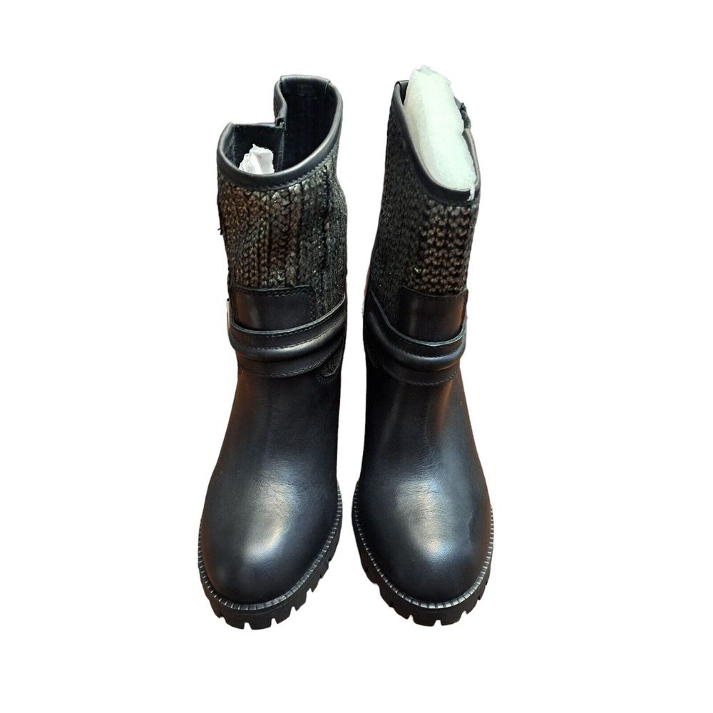 Chinese Laundry Boots Women's‎ 7 Black Buckles Comfortable Winter Boot